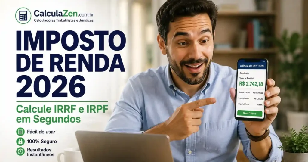 Imagem Para Calculadora de Imposto de Renda (IRRF e IRPF)