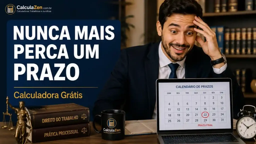 Imagem Para Calculadora de Prazos Processuais Trabalhistas