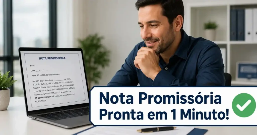 Imagem Para Gerador de Nota Promissória