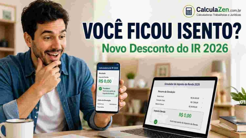 Imagem para Calculadora do Novo Desconto do IR