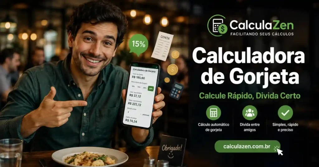 Imagem para calculadora de gorjeta